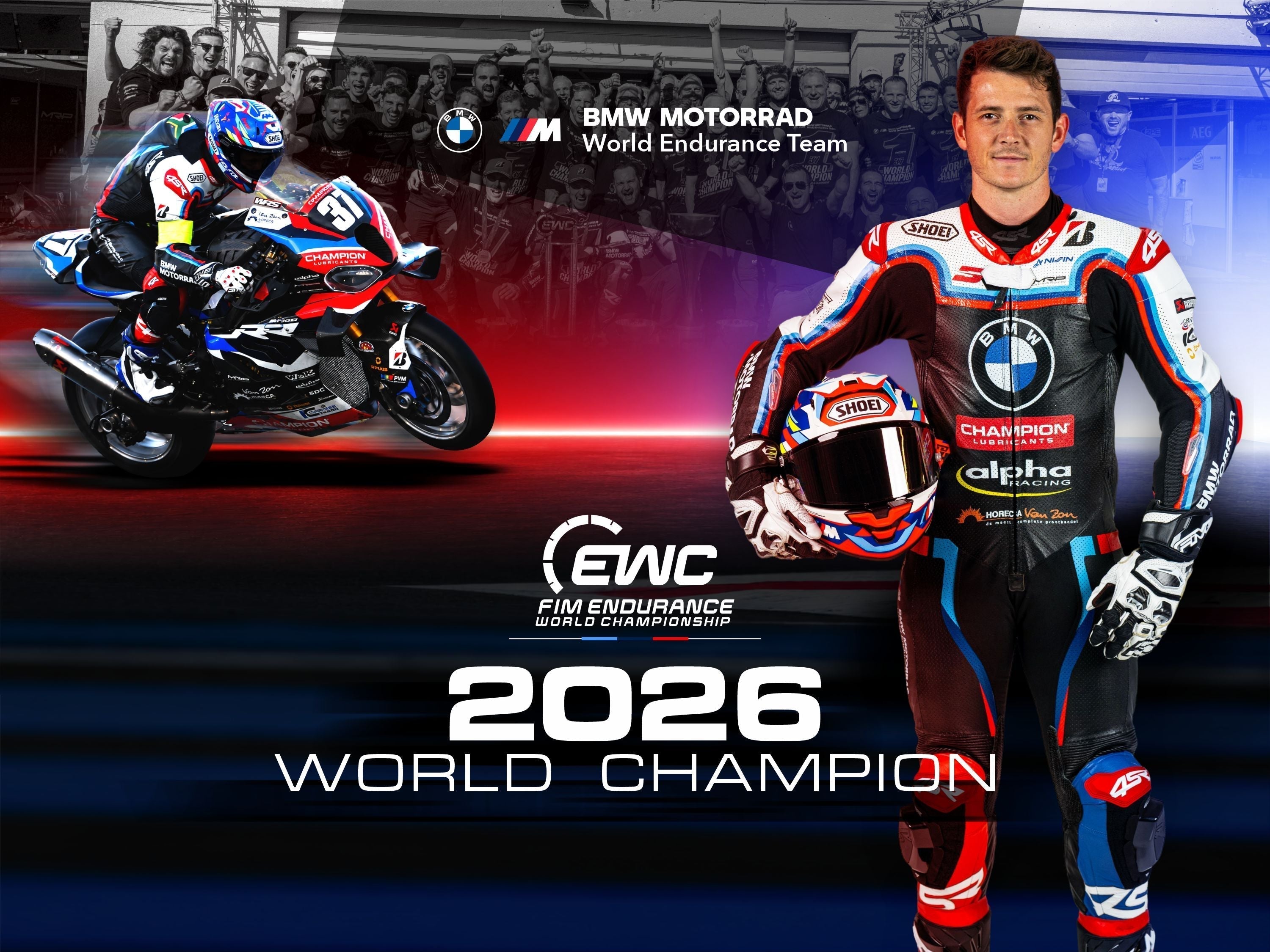 2026 World Champion. 4SR Rider.