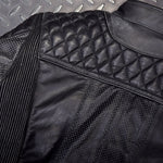 Dámská bunda na motorku 4SR Scrambler Lady Petroleum – detail
