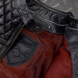 Dámská bunda na motorku 4SR Scrambler Lady Petroleum – detail