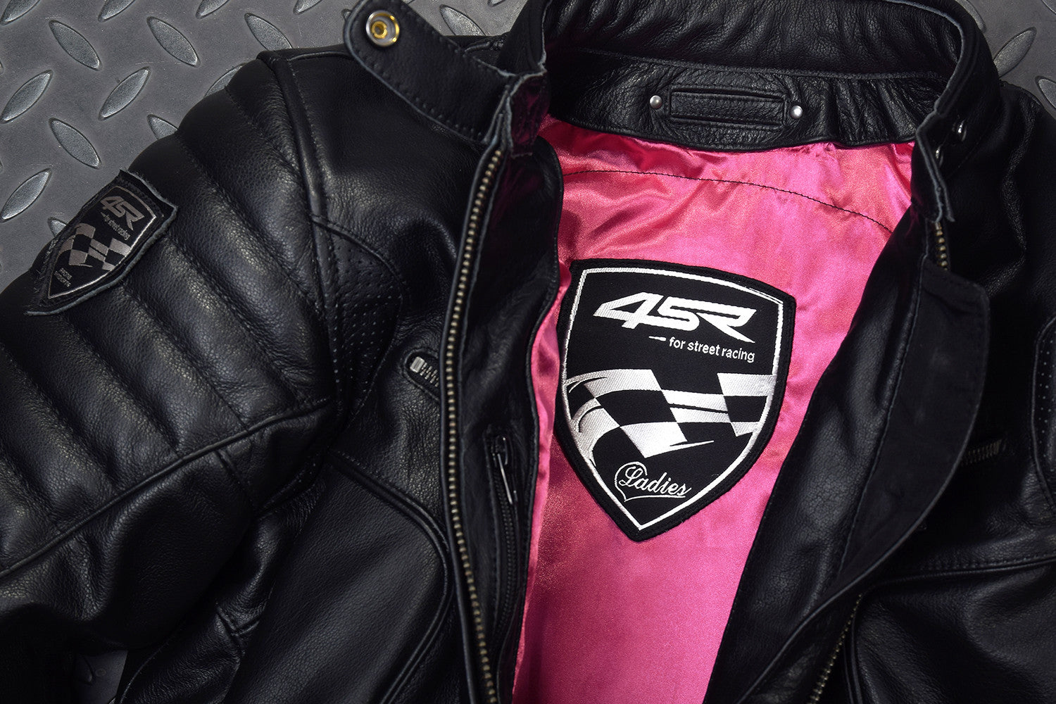 Dámská bunda na motorku 4SR B-Monster Lady – detail