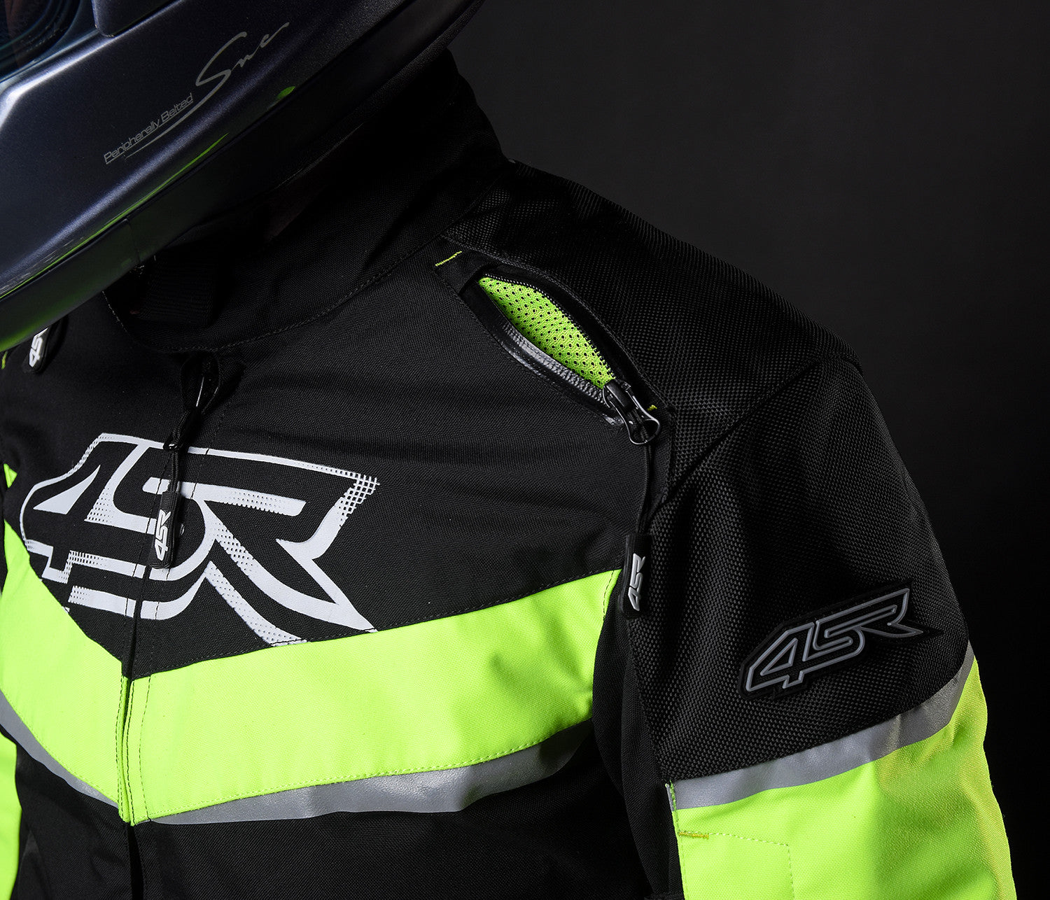 Textilní bunda na motorku 4SR Young Gun Nitro – detail