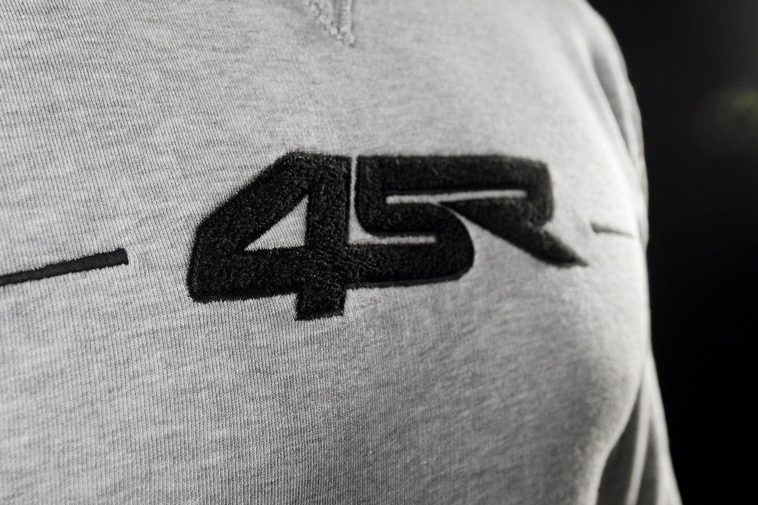 Mikina na motorku 4SR Logo – detail