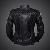 Dámská bunda na motorku 4SR Scrambler Lady Petroleum – celkový pohled