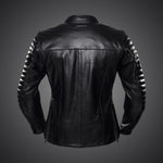 Dámská bunda na motorku 4SR B-Monster Lady – pohled zezadu