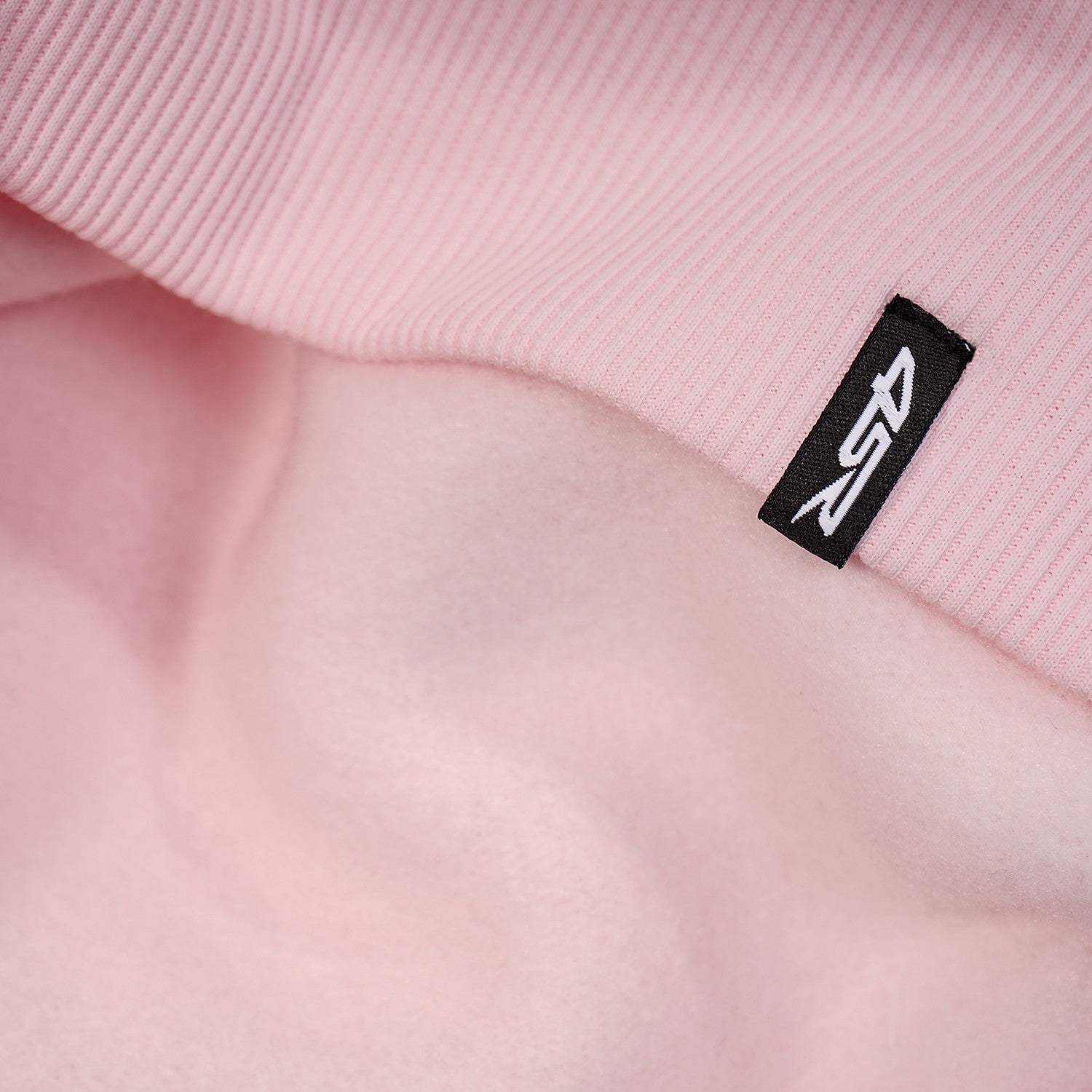 Mikina na motorku 4SR FSR Baby Pink – detail materiálu