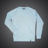 Mikina na motorku 4SR FSR Baby Blue – detail