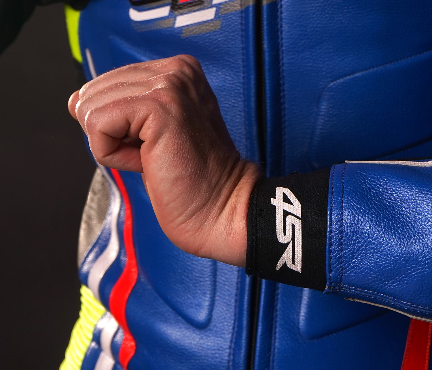 Kombinéza na motorku 4SR RR Evo III Cobalt Blue – detail materiálu