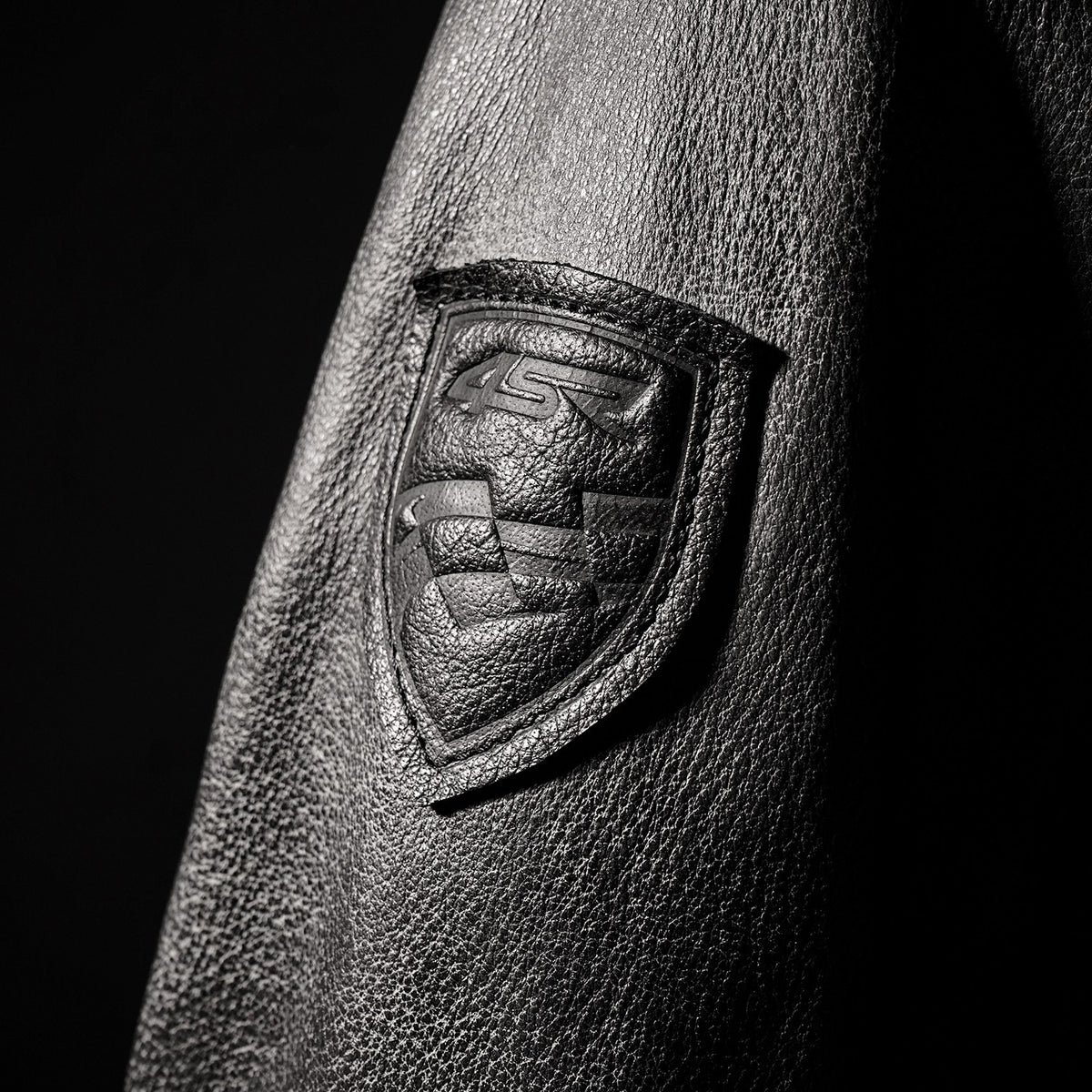 Natural leather grain with a unique look