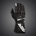 Rukavice na motorku 4SR Sport Cup 3 Black – pohled zepředu