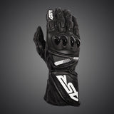 Rukavice na motorku 4SR Sport Cup 3 Black – pohled zepředu