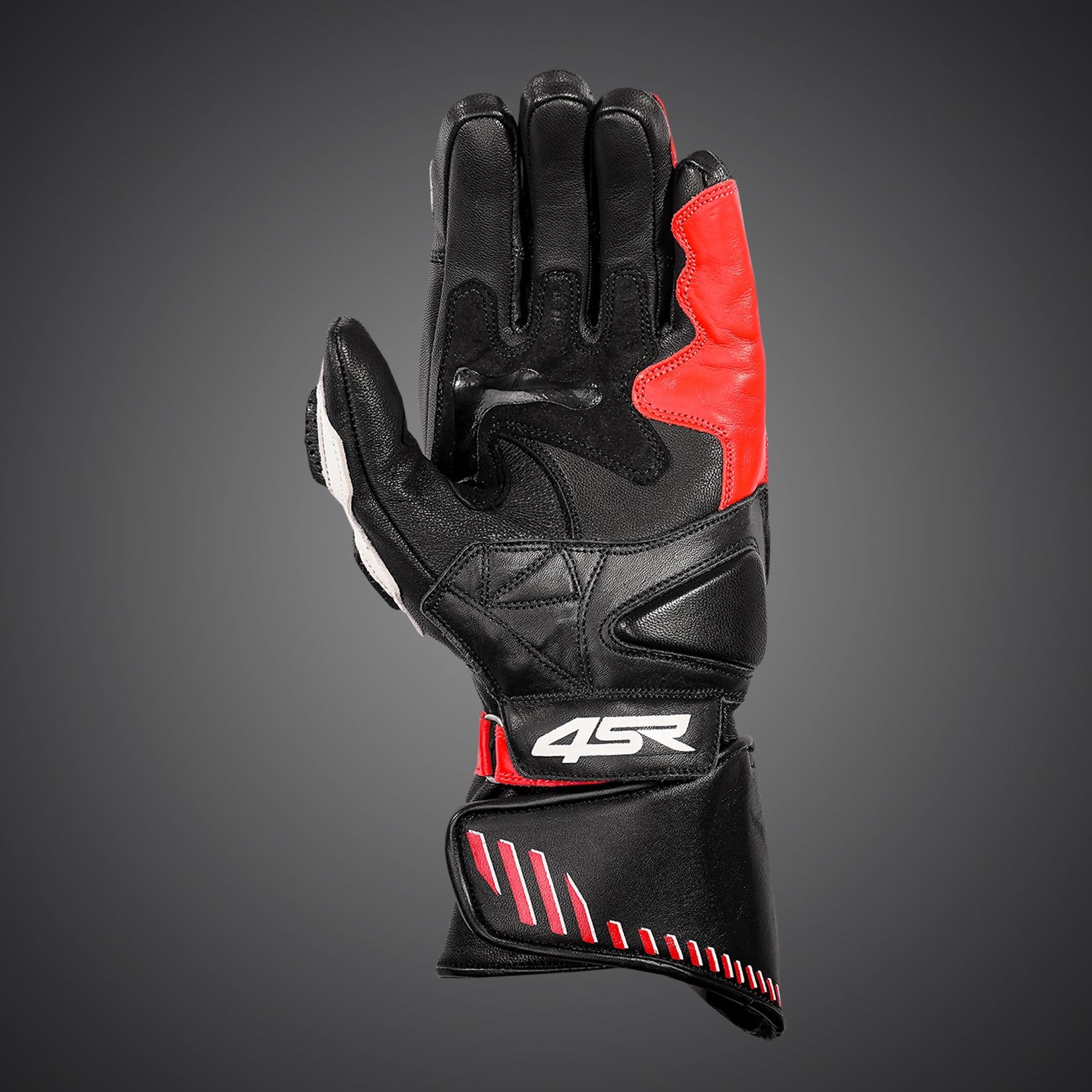 Rukavice na motorku 4SR Sport Cup 3 Reflex Red – detail