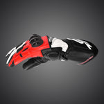 Rukavice na motorku 4SR Sport Cup 3 Reflex Red – celkový pohled