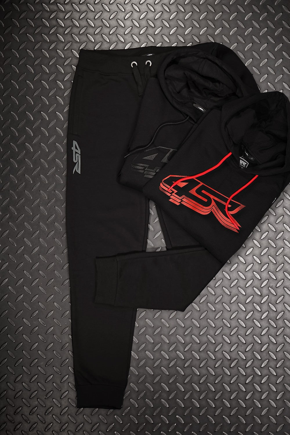 Mikina na motorku 4SR Black Series R – detail