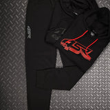 Mikina na motorku 4SR Black Series R – detail