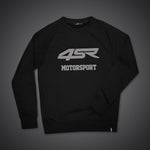 Mikina na motorku 4SR Motorsport Black – detail