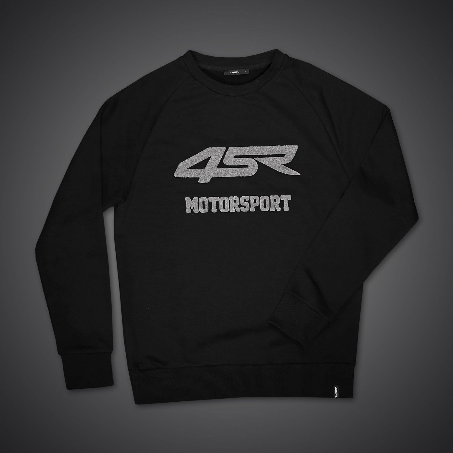 Mikina na motorku 4SR Motorsport Black – detail