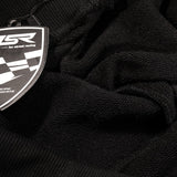 Mikina na motorku 4SR Motorsport Black – detail materiálu