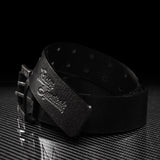 Kožený pásek 4SR Double Black – detail