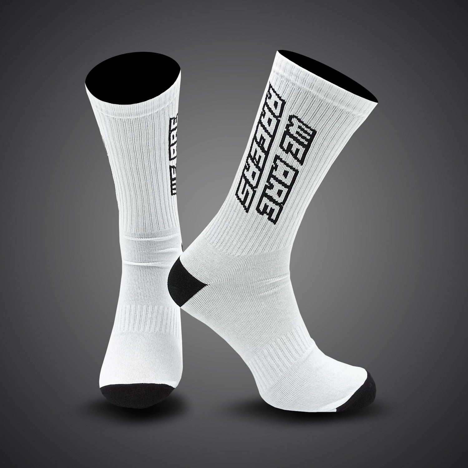 Ponožky 4SR We Are Racers White – detail