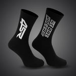 Ponožky 4SR We Are Racers Black – detail