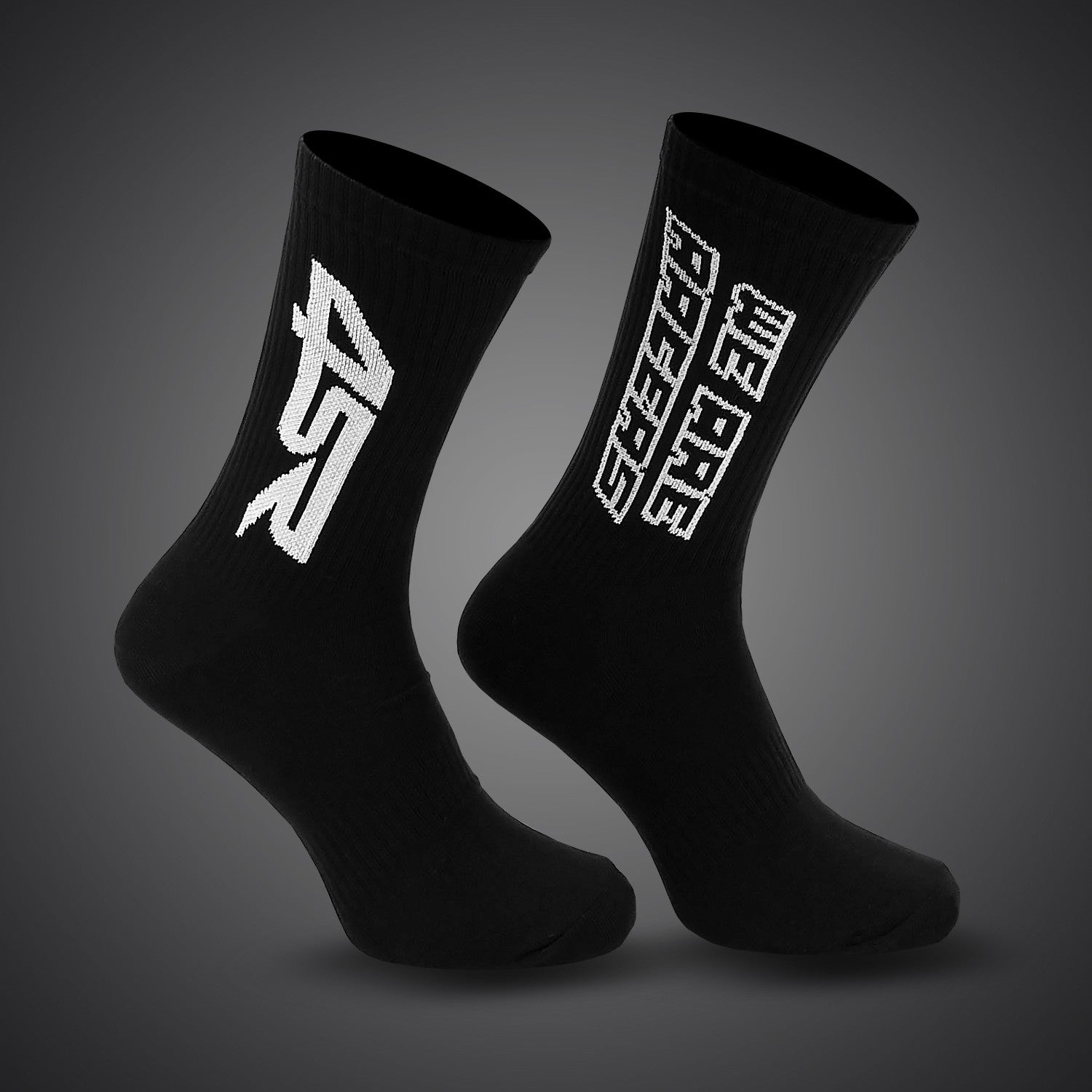 Ponožky 4SR We Are Racers Black – detail