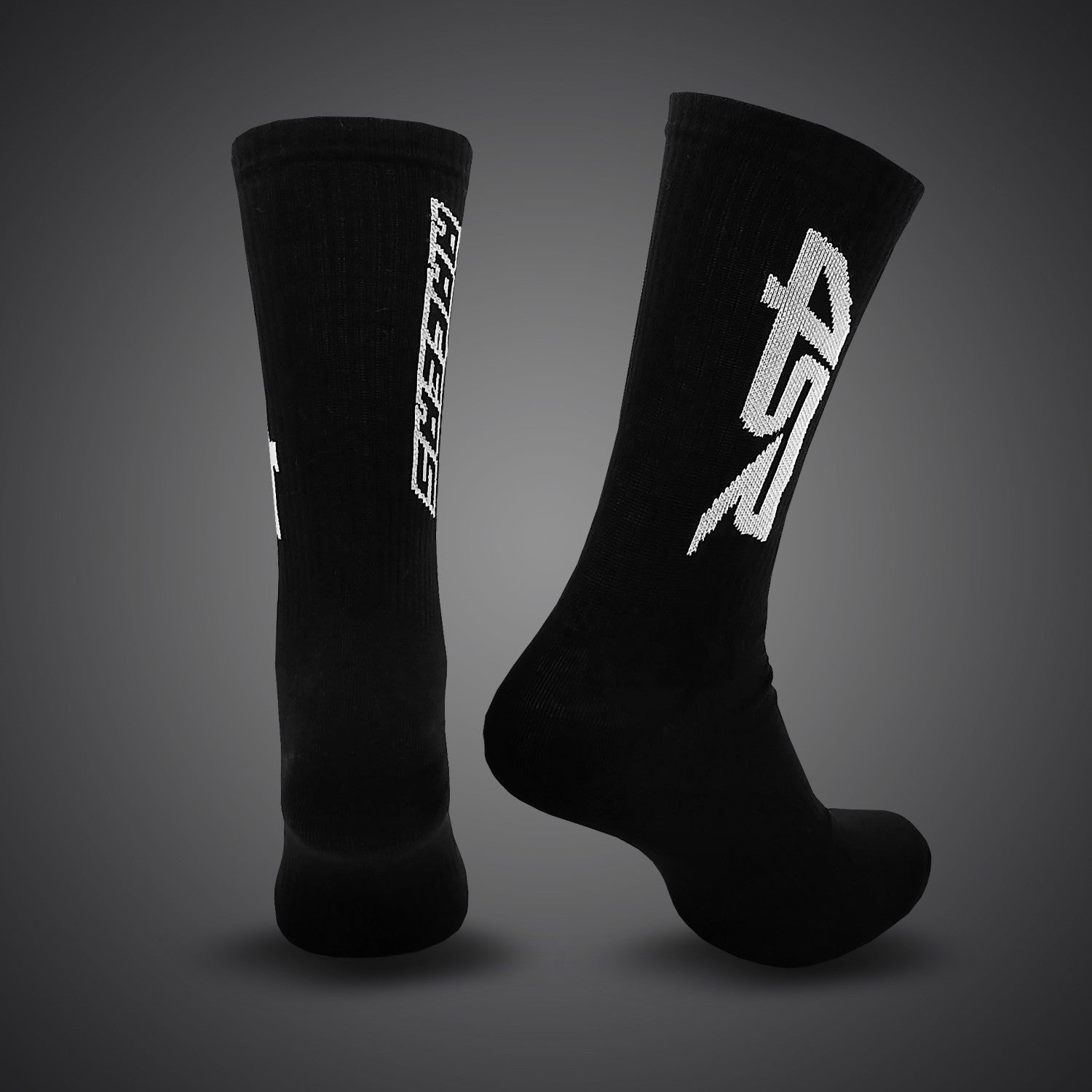 Ponožky 4SR We Are Racers Black – detail