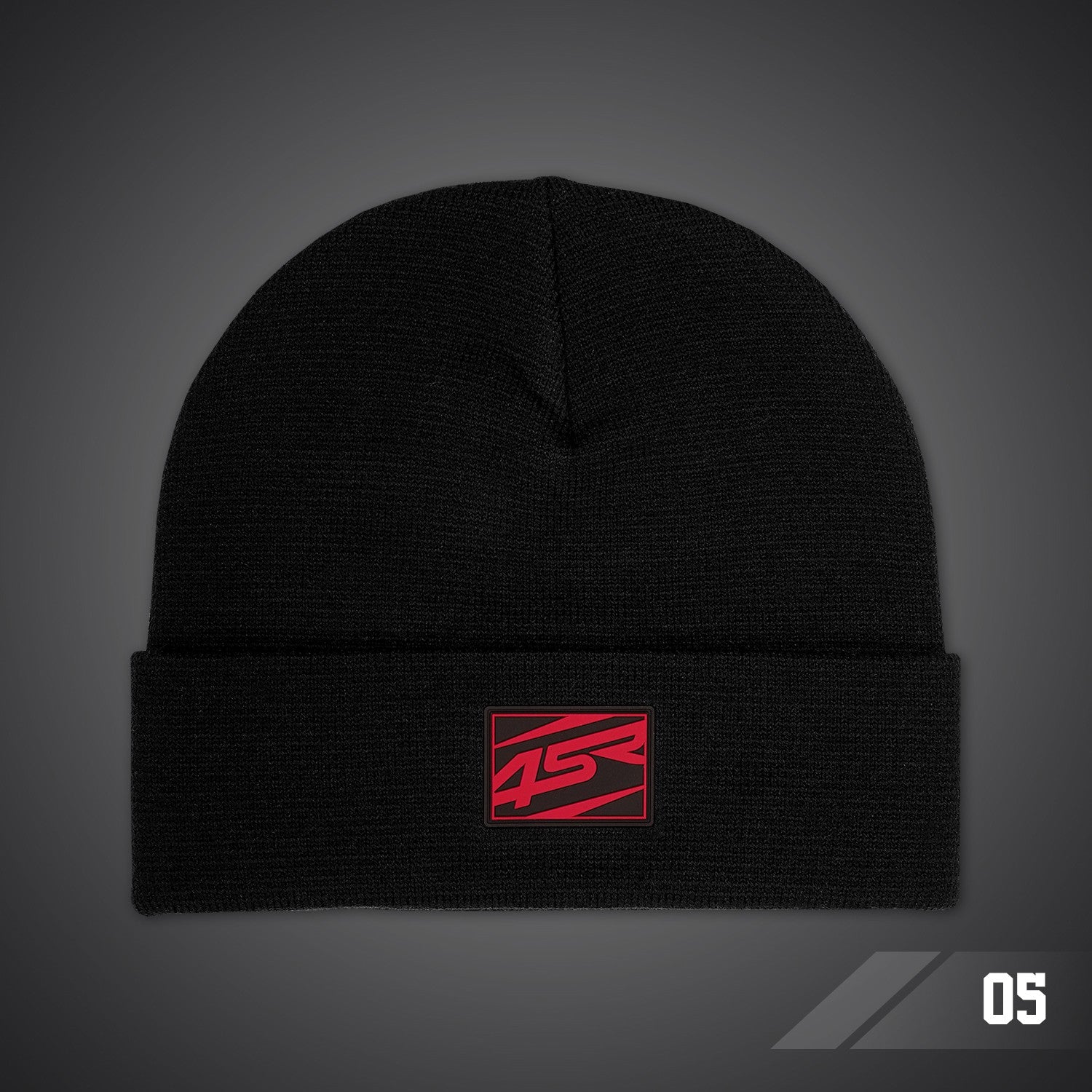 Zimní čepice 4SR Logo Black – celkový pohled