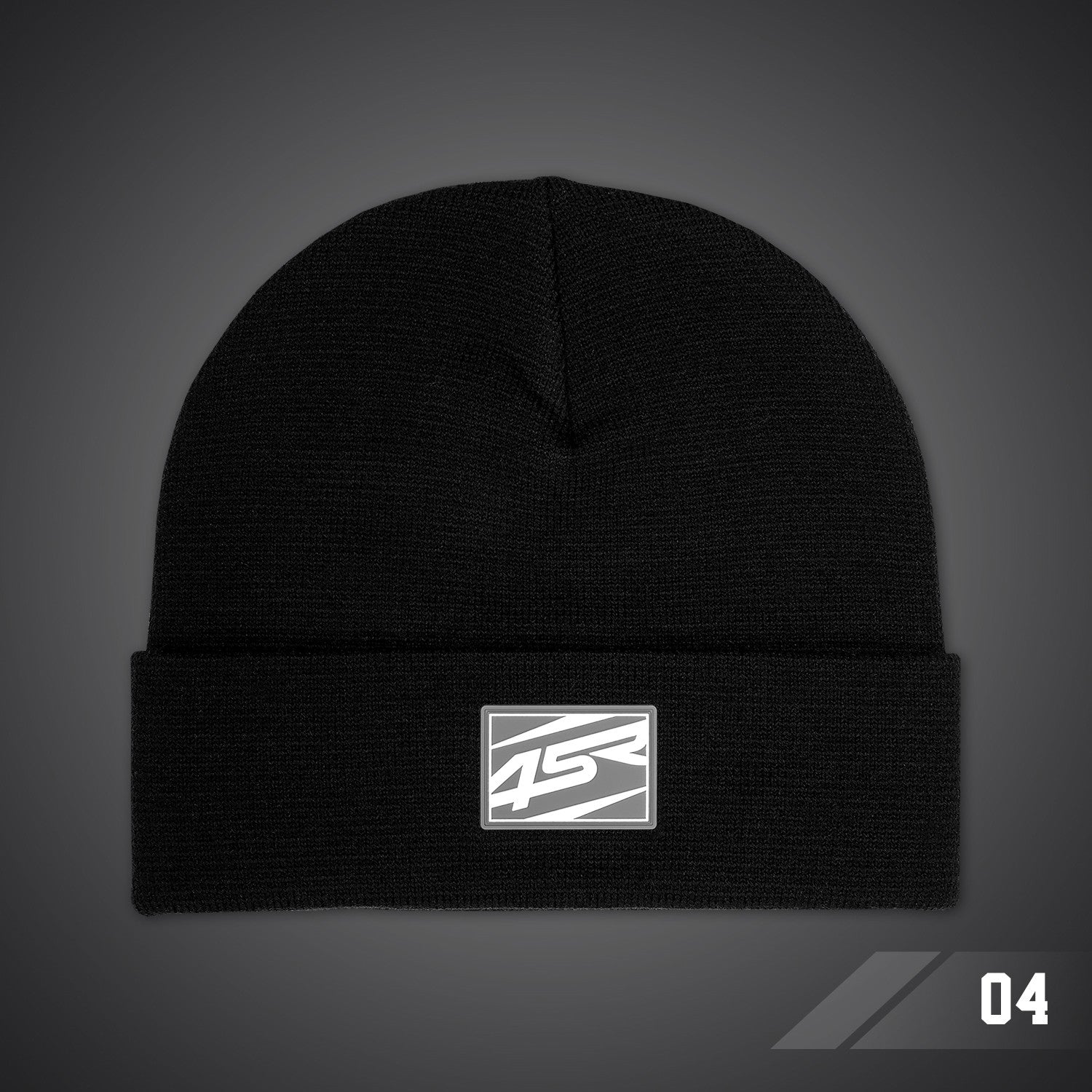 Zimní čepice 4SR Logo Black – celkový pohled