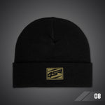 Zimní čepice 4SR Logo Black – detail
