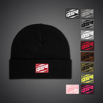 Zimní čepice 4SR Logo Black – pohled zepředu