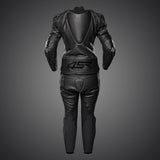 Dámská závodní kombinéza na motorku 4SR RR Lady Black Series – pohled zezadu