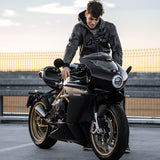 Bunda na motorku 4SR Hoodie Jacket – celkový pohled