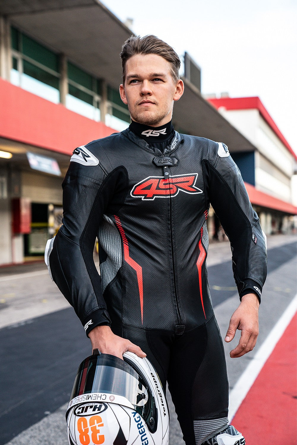 Závodní kombinéza na motorku 4SR Racing Ultra Light AR – detail