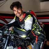 Závodní kombinéza na motorku 4SR Racing Camo AR – celkový pohled