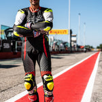 Závodní kombinéza na motorku 4SR Racing Camo AR – celkový pohled
