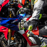 Loketní slidery na motorku 4SR – detail
