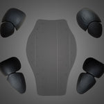 Textilní bunda na motorku 4SR RTX Red – detail