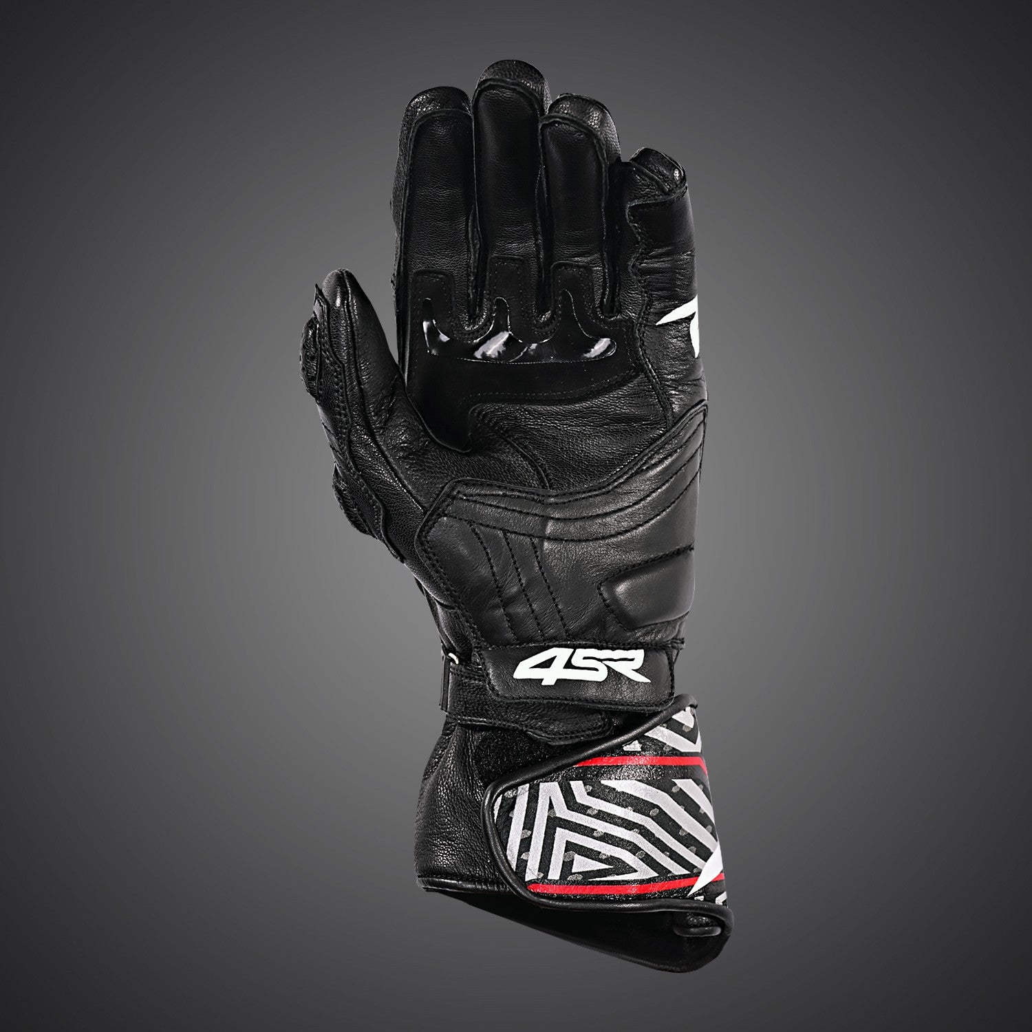 Rukavice na motorku 4SR Sport Cup Plus Evo Black – detail