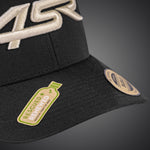 Kšiltovka 4SR Royal Black – detail