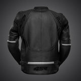 Sportovní bunda na motorku 4SR Club Sport Black Series AR – pohled zezadu