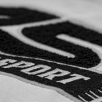Mikina na motorku 4SR Motorsport Flag Grey – detail
