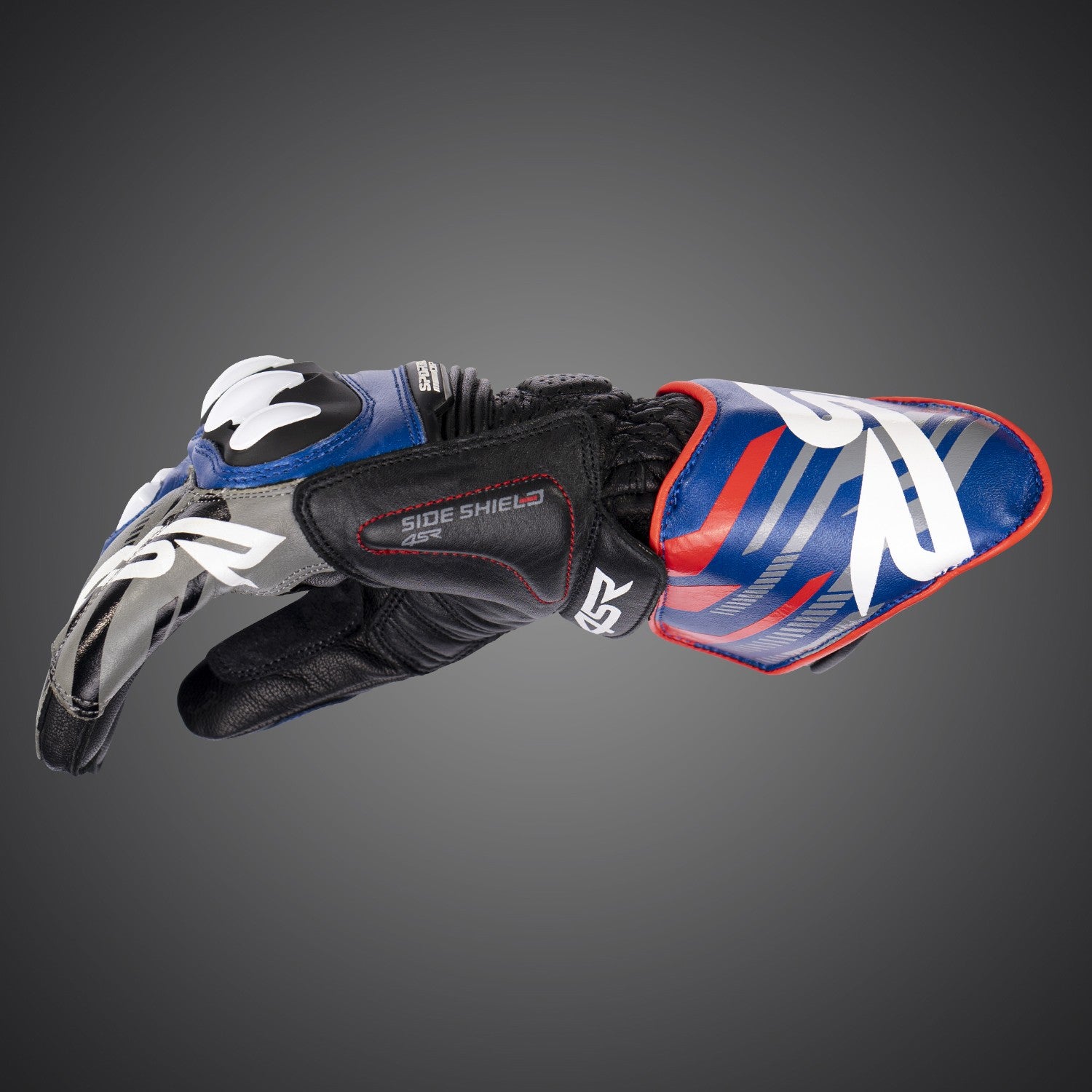 Rukavice na motorku 4SR Sport Cup Plus Evo Blue – detail