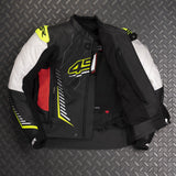 Sportovní bunda na motorku 4SR Club Sport Neon AR – detail