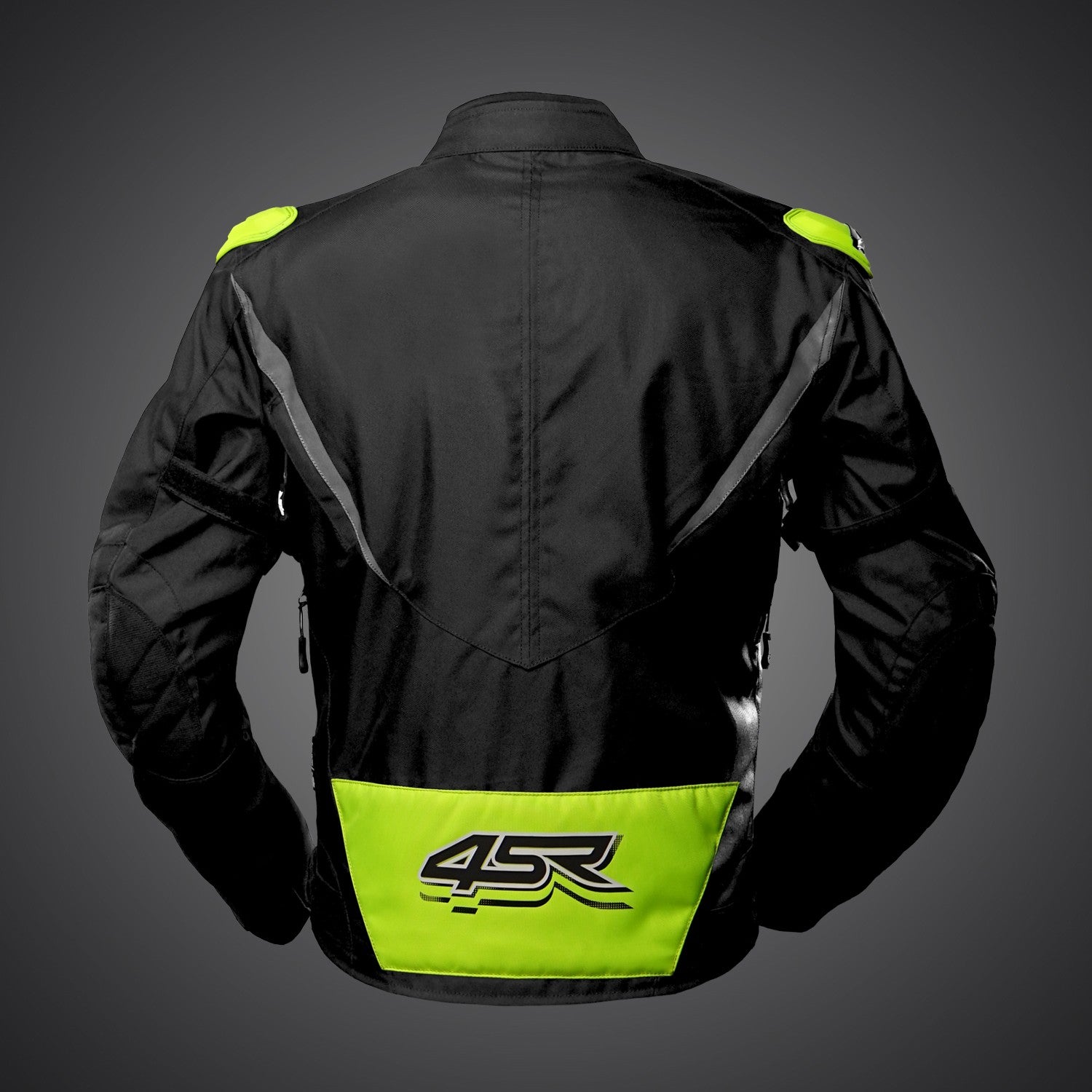 Textilní bunda na motorku 4SR RTX Nitro – pohled zezadu