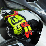 Rukavice na motorku 4SR Stingray Race Spec Neon – celkový pohled
