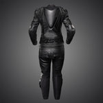 Dámská závodní kombinéza na motorku 4SR RR Lady Black Series AR – detail