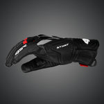 Rukavice na motorku 4SR Stunt Red – detail