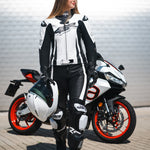 Dámská závodní kombinéza na motorku 4SR RR Lady Power AR – celkový pohled