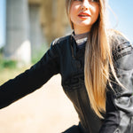 Dámská závodní kombinéza na motorku 4SR RR Lady Black Series AR – detail