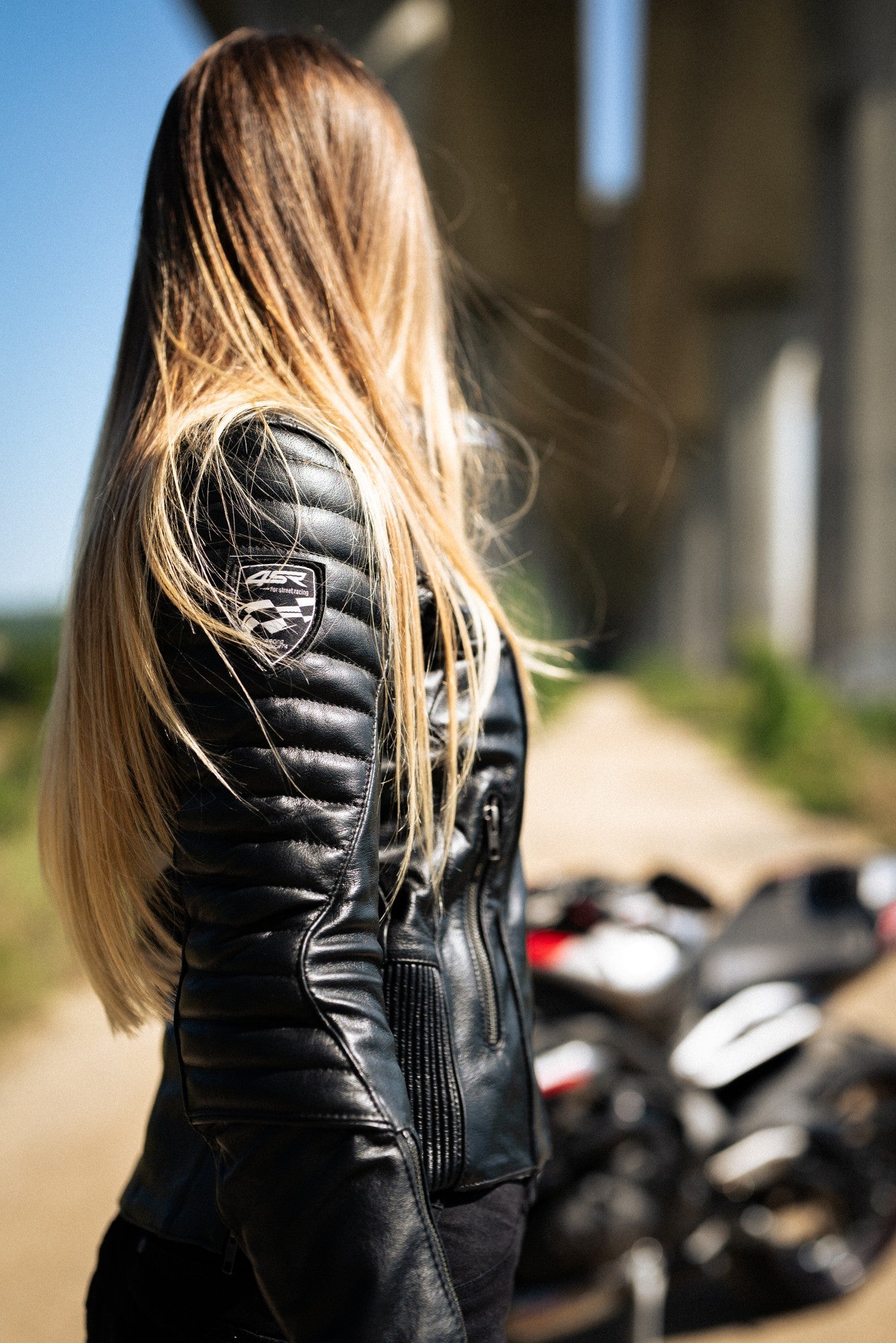Dámská bunda na motorku 4SR B-Monster Lady – detail